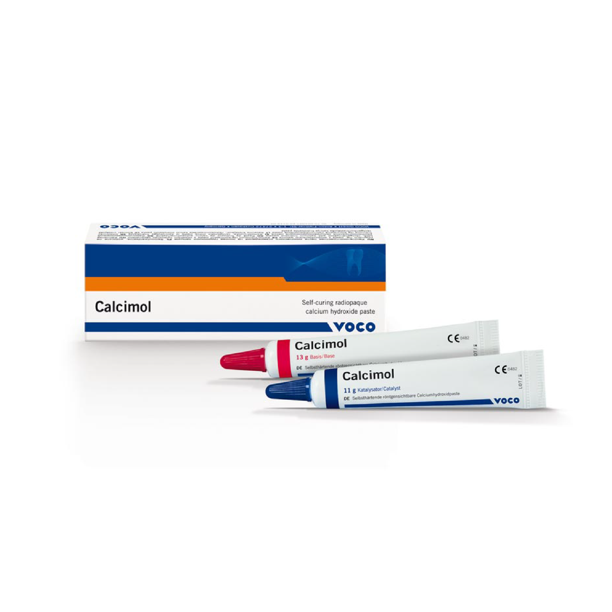 Calcimol Tubo 2 U Base / Catalizador - producto dental BIGtree