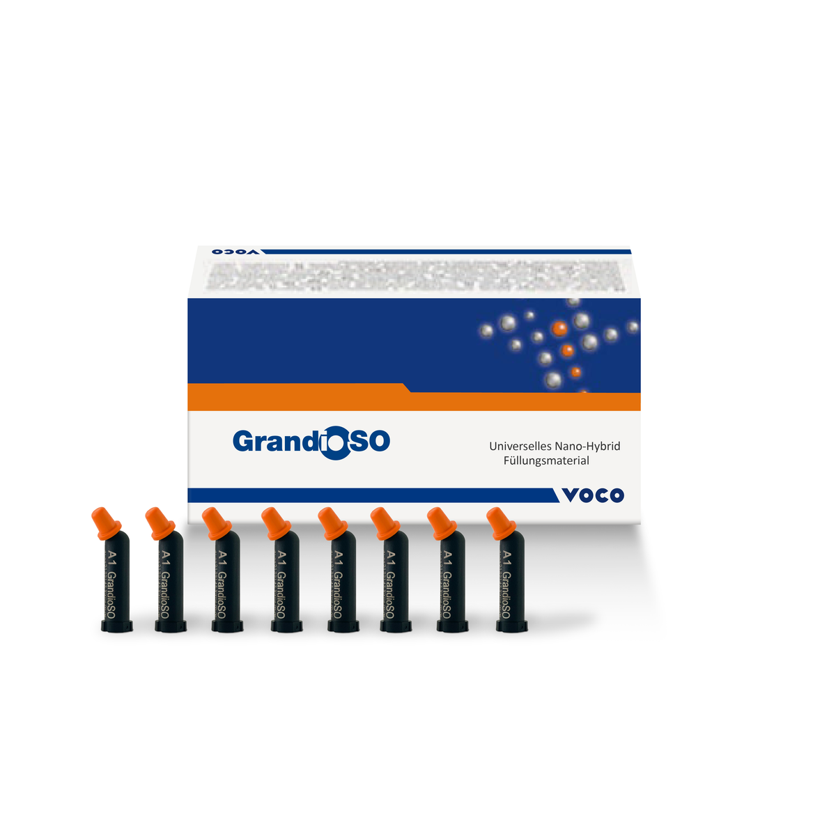 GrandioSO VOCO Cápsulas 16x0.25g Resina Nano-Híbrida - producto dental BIGtree