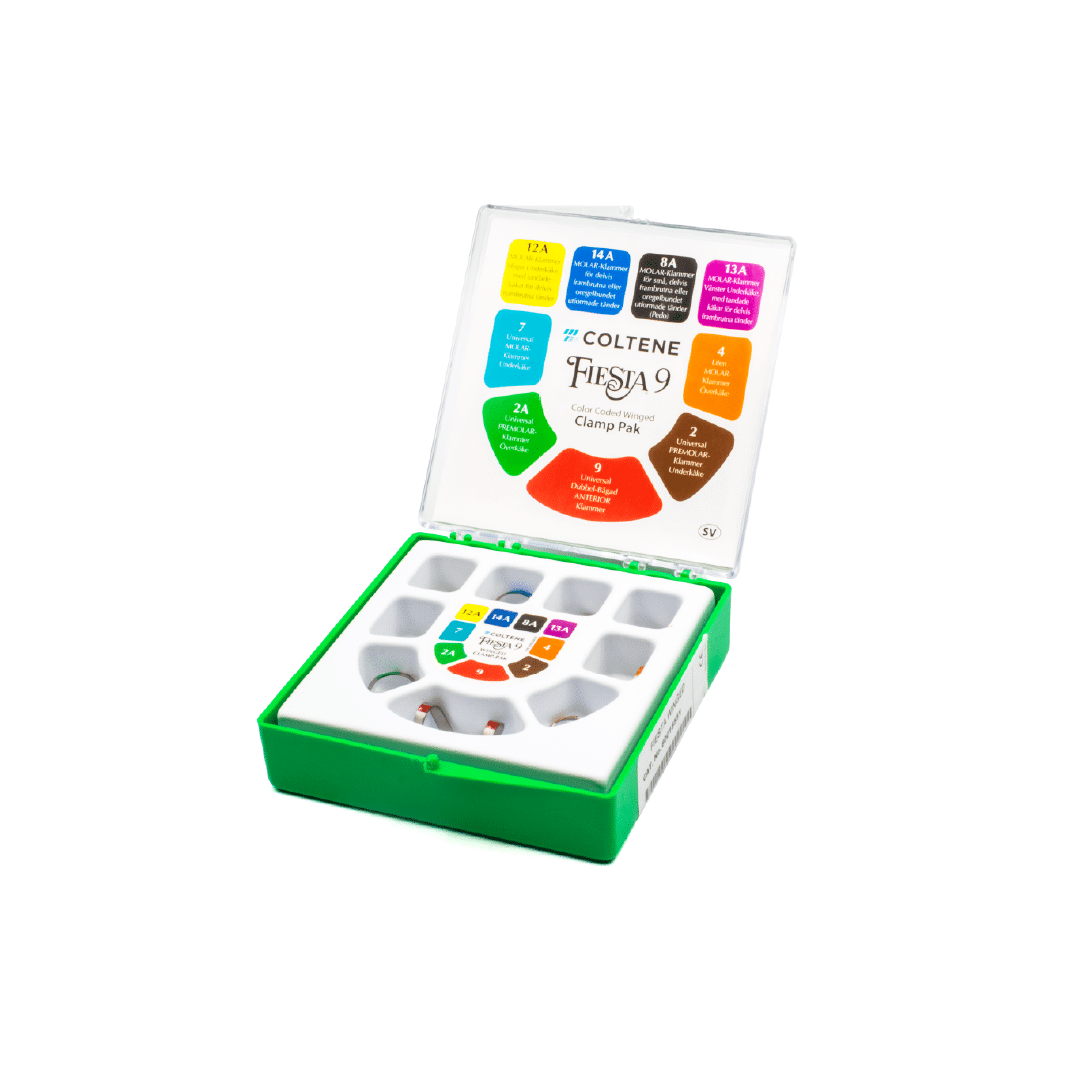 ESTUCHE GRAPAS FIESTA HYGENIC CON ALETA EN ORG. PLASTICO
