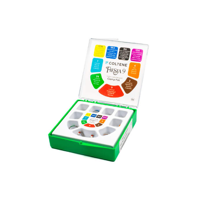 ESTUCHE GRAPAS FIESTA HYGENIC CON ALETA EN ORG. PLASTICO