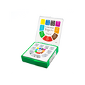 ESTUCHE GRAPAS FIESTA HYGENIC SIN ALETA EN ORG. PLASTICO