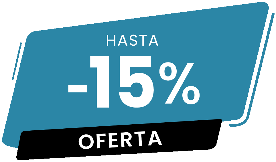 15% de descuento