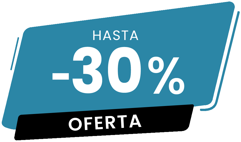 30% de descuento