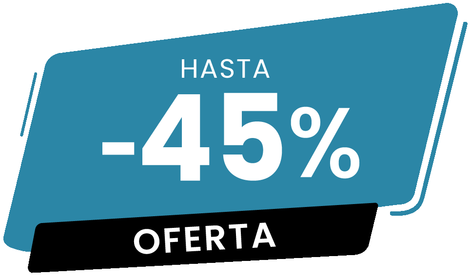 45% de descuento
