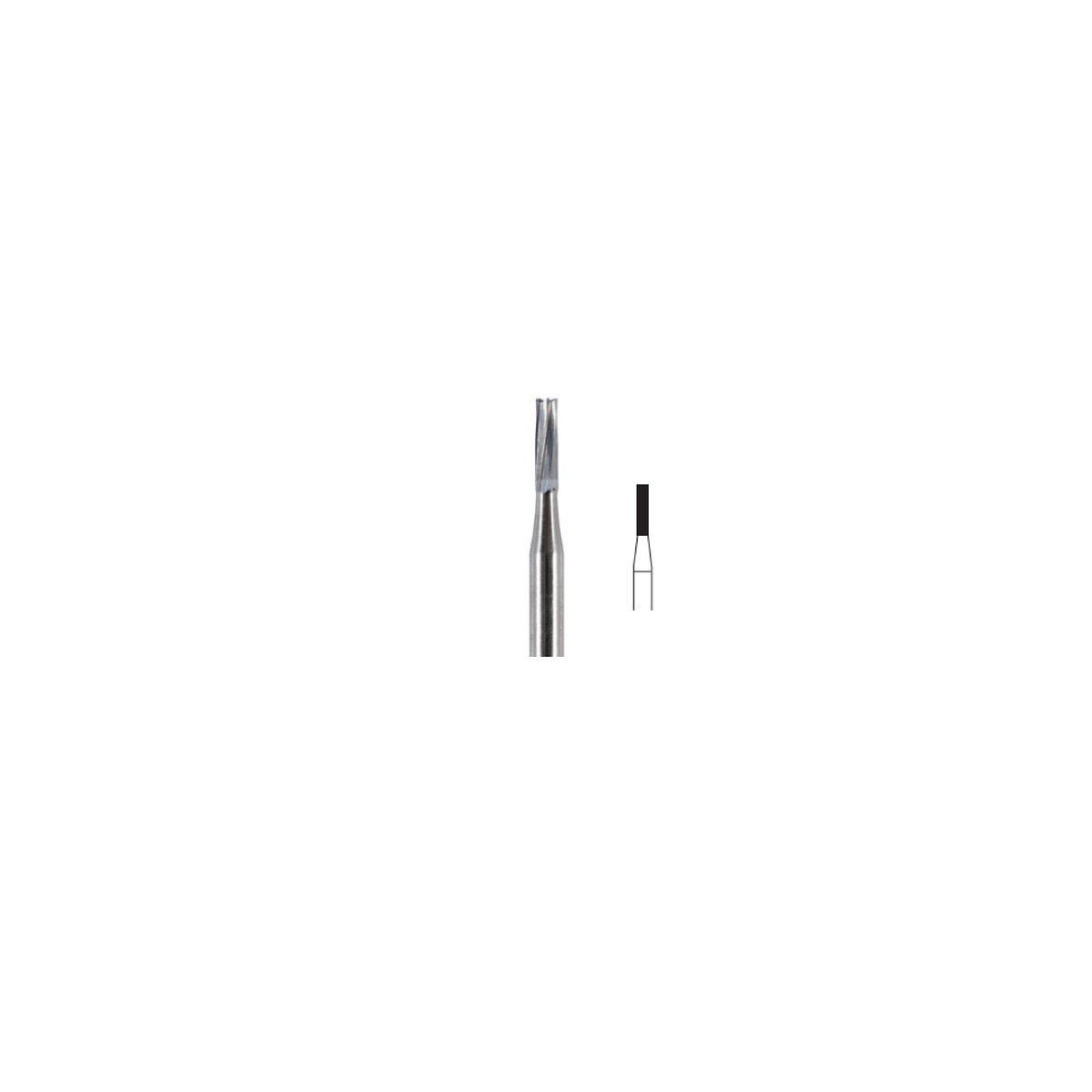 Fresa Carburo Cilindrica 57 Ca 1.0 mm 6Pz P62 D - producto dental BIGtree