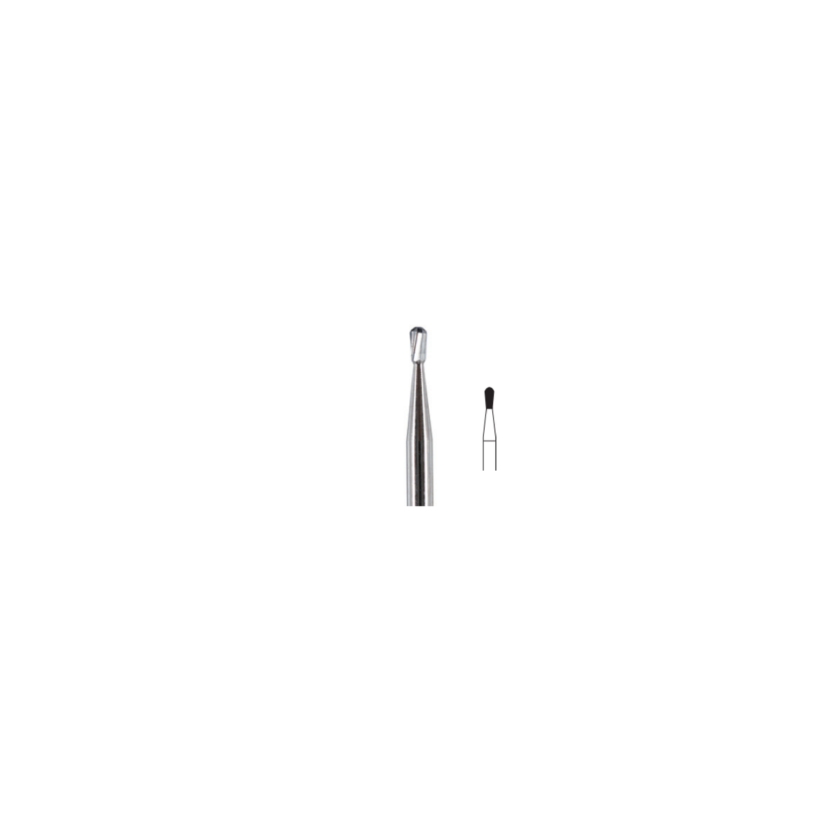 Fresa Carburo Pera 332 Friction Grip 1.2 mm 6Pz P62 D - producto dental BIGtree