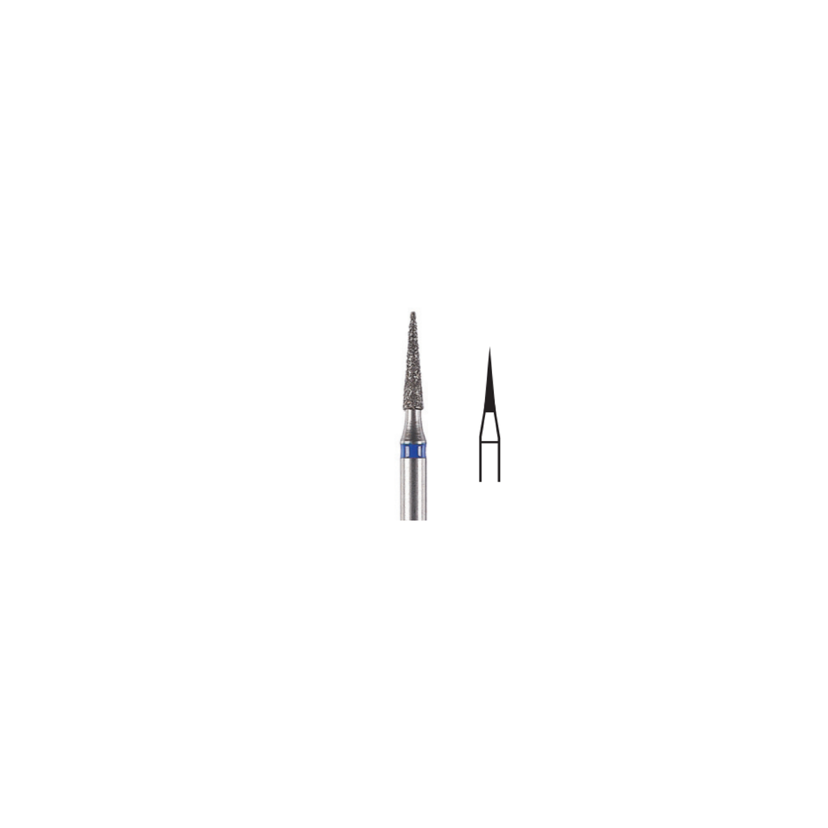 Fresa Diamante Aguja Ch Friction Grip 1.0 mm 5Pz P11 D 161-010 - producto dental BIGtree