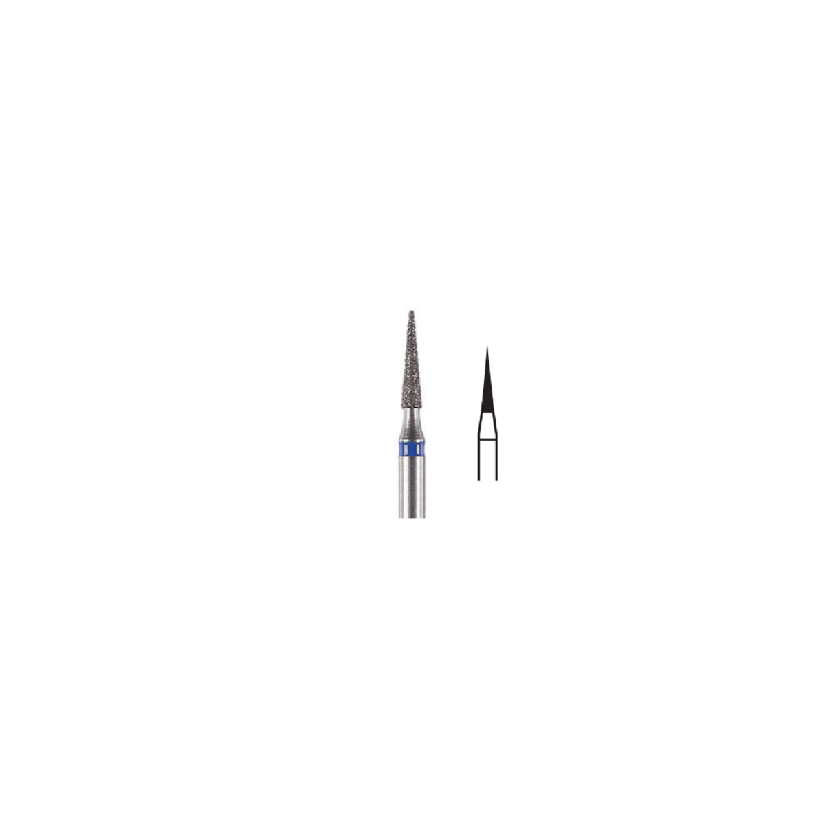 Fresa Diamante Aguja Ch Friction Grip 1.2 mm 5Pz P11 D 161-012 - producto dental BIGtree