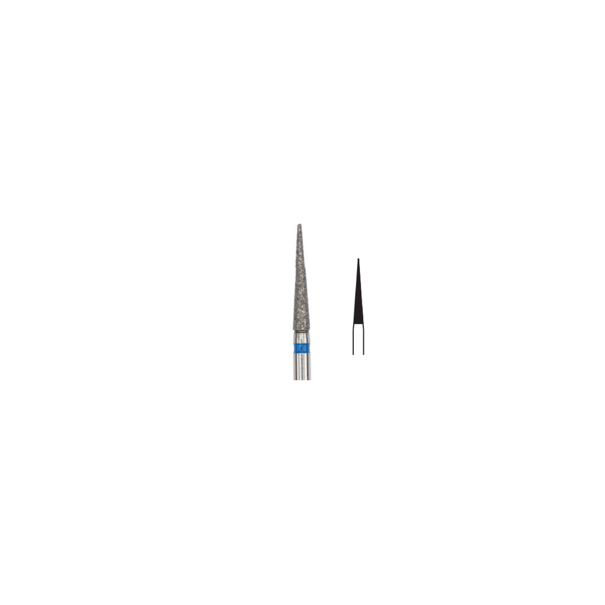 Fresa Diamante Aguja Gd Friction Grip 1.6 mm 5Pz P12 D 166-016 - producto dental BIGtree