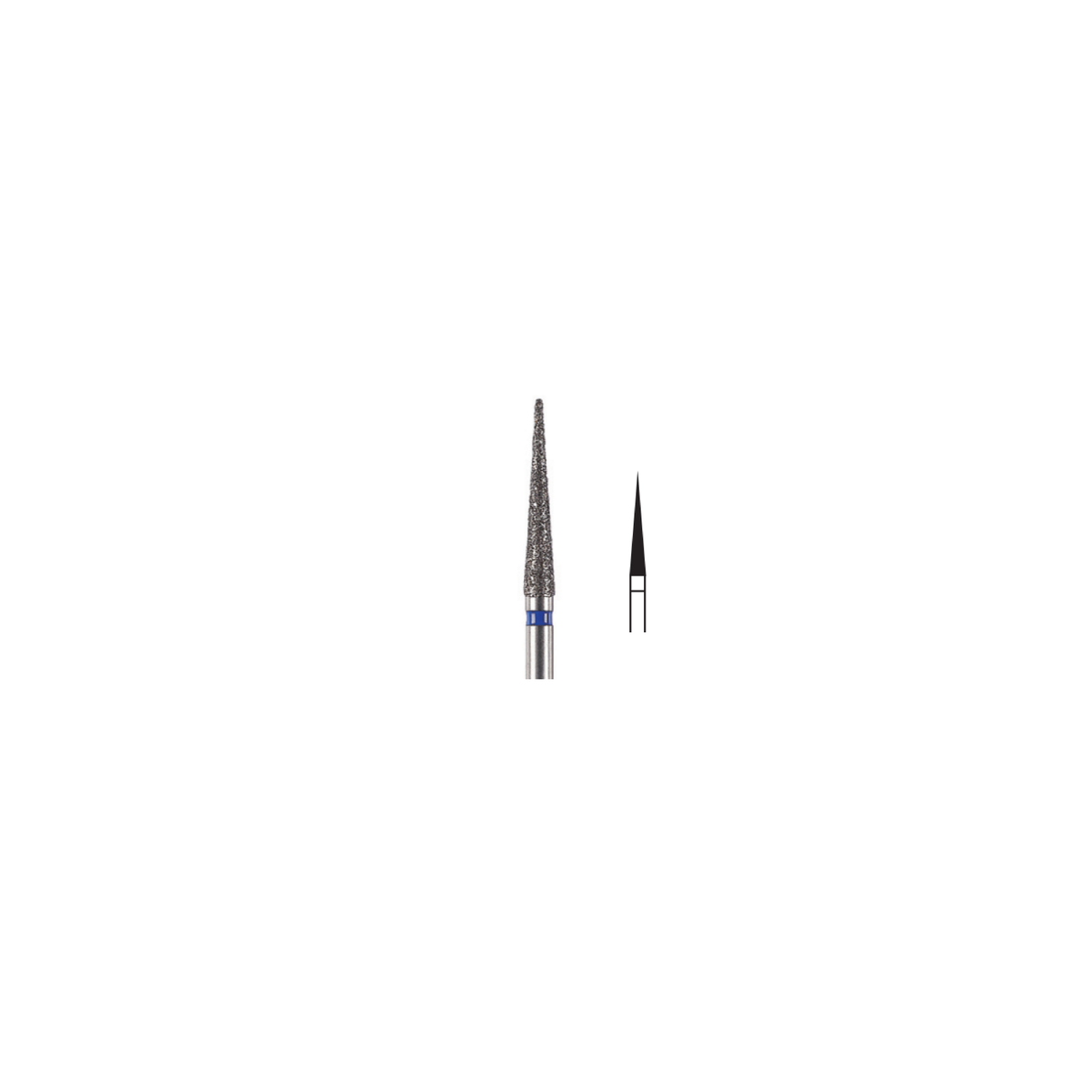 Fresa Diamante Aguja Tl Friction Grip 1.8 mm 5Pz P12 D 167-018 - producto dental BIGtree
