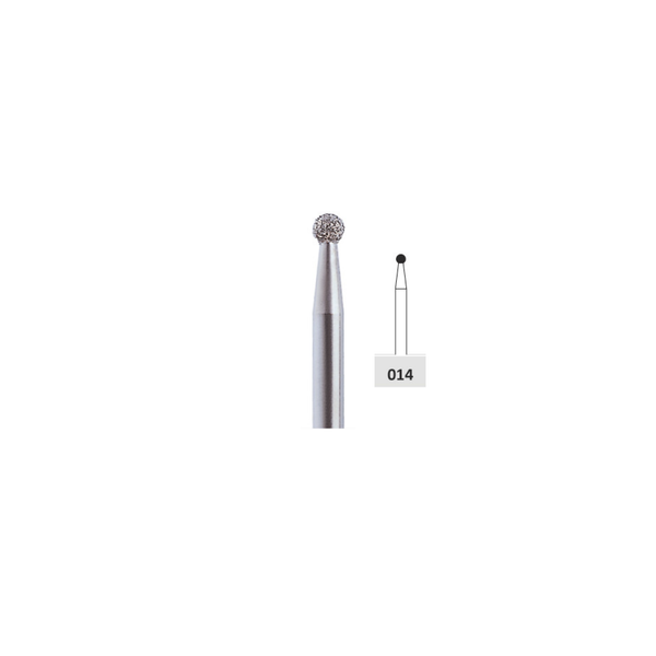 Fresa Diamante Bola Friction Grip 1.4 mm 5Pz P6 D 001-014 - producto dental BIGtree