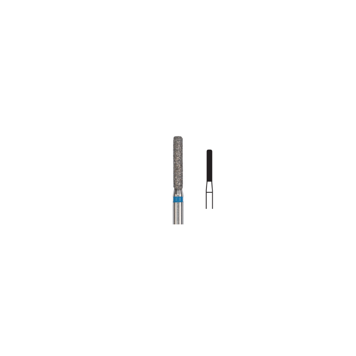 Fresa Diamante Cilindrica Borde Red Gd Friction Grip 1.4 mm 5Pz P11 D 158-014 - producto dental BIGtree