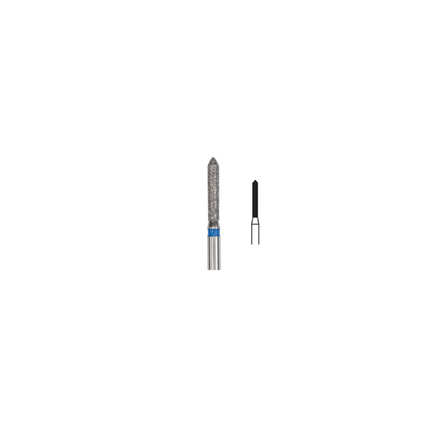 Fresa Diamante Cilindrica Con Punta Md Friction Grip 1.2 mm 5Pz P9 D 130-012 - producto dental BIGtree
