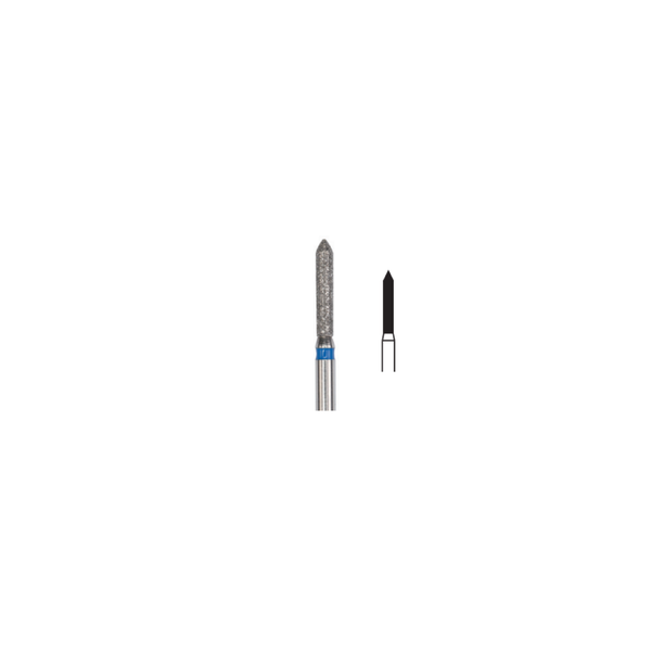 Fresa Diamante Cilindrica Con Punta Md Friction Grip 1.4 mm 5Pz P9 D 130-014 - producto dental BIGtree
