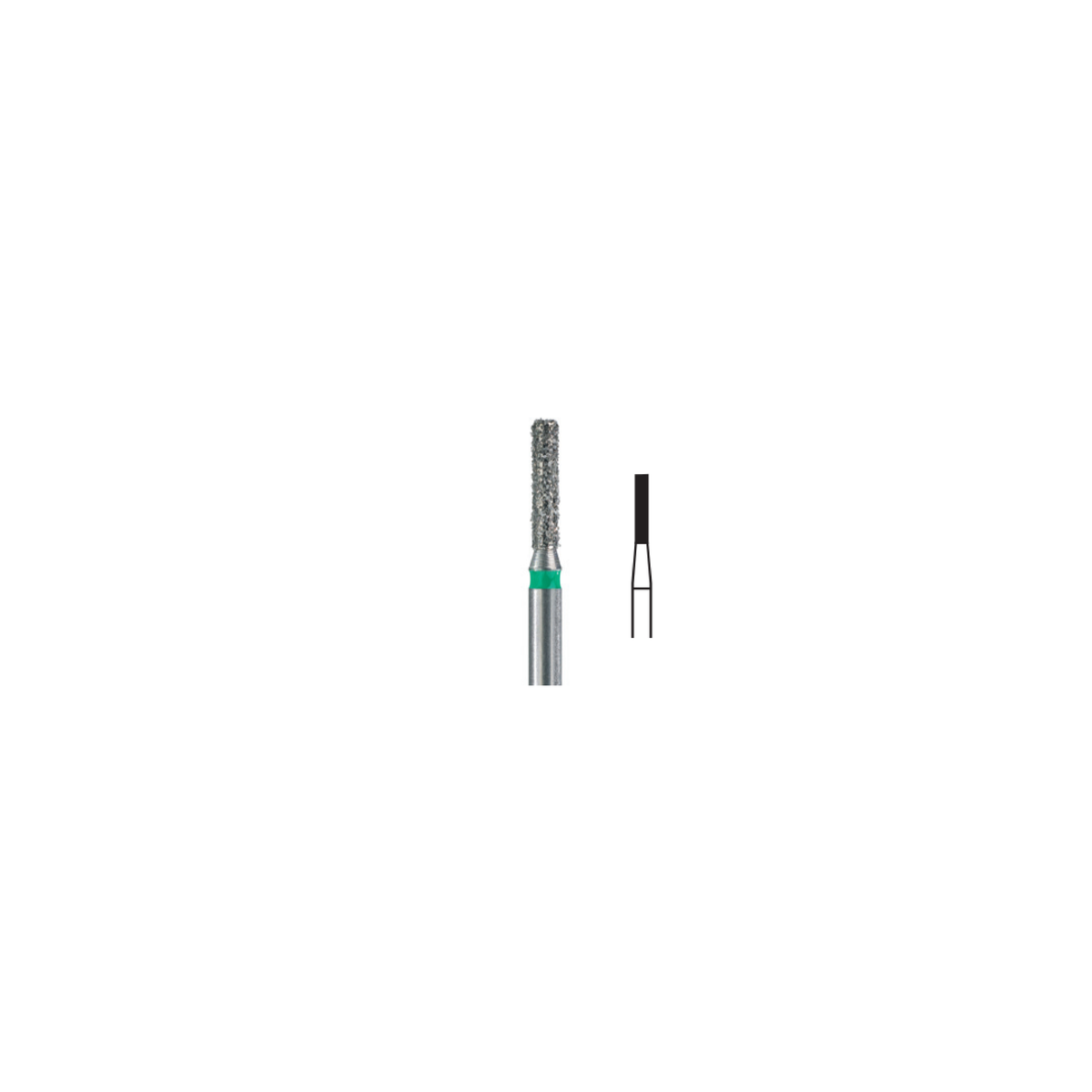 Fresa Diamante Cilindrica Gd Tc Friction Grip 1.2 mm 5Pz P24D 110-012 - producto dental BIGtree