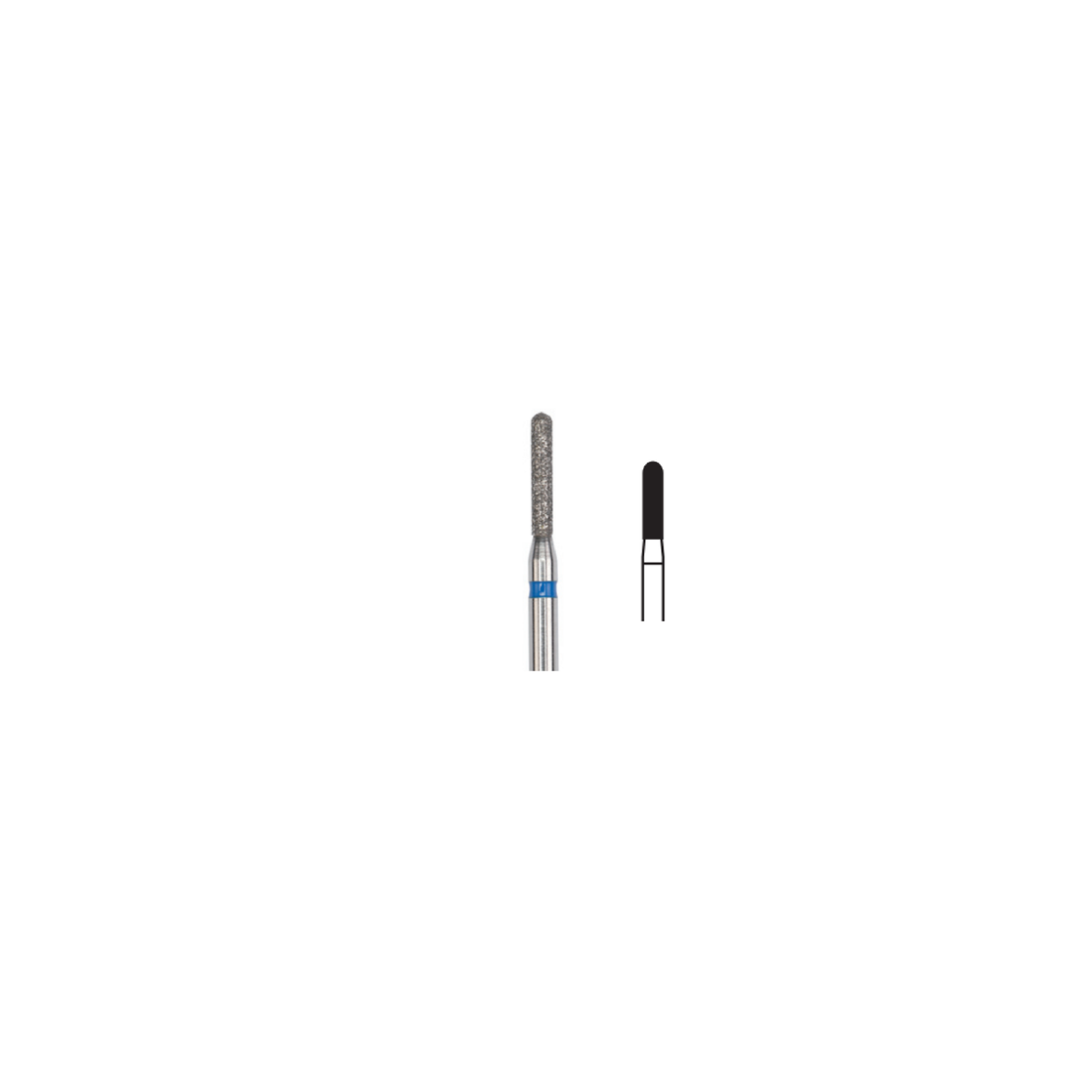 Fresa Diamante Cilindrica Red Ch L Friction Grip 1.6 mm 5Pz P10D 140-016 - producto dental BIGtree