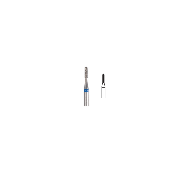 Fresa Diamante Cilindrica Red Friction Grip 1.0 mm 5Pz P10 D 139-010 - producto dental BIGtree