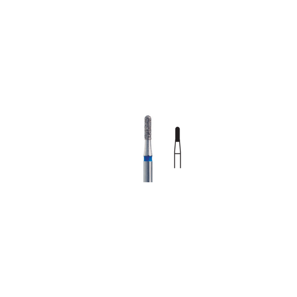 Fresa Diamante Cilindrica Red Friction Grip 1.2 mm 5Pz P10 D 137-012 - producto dental BIGtree