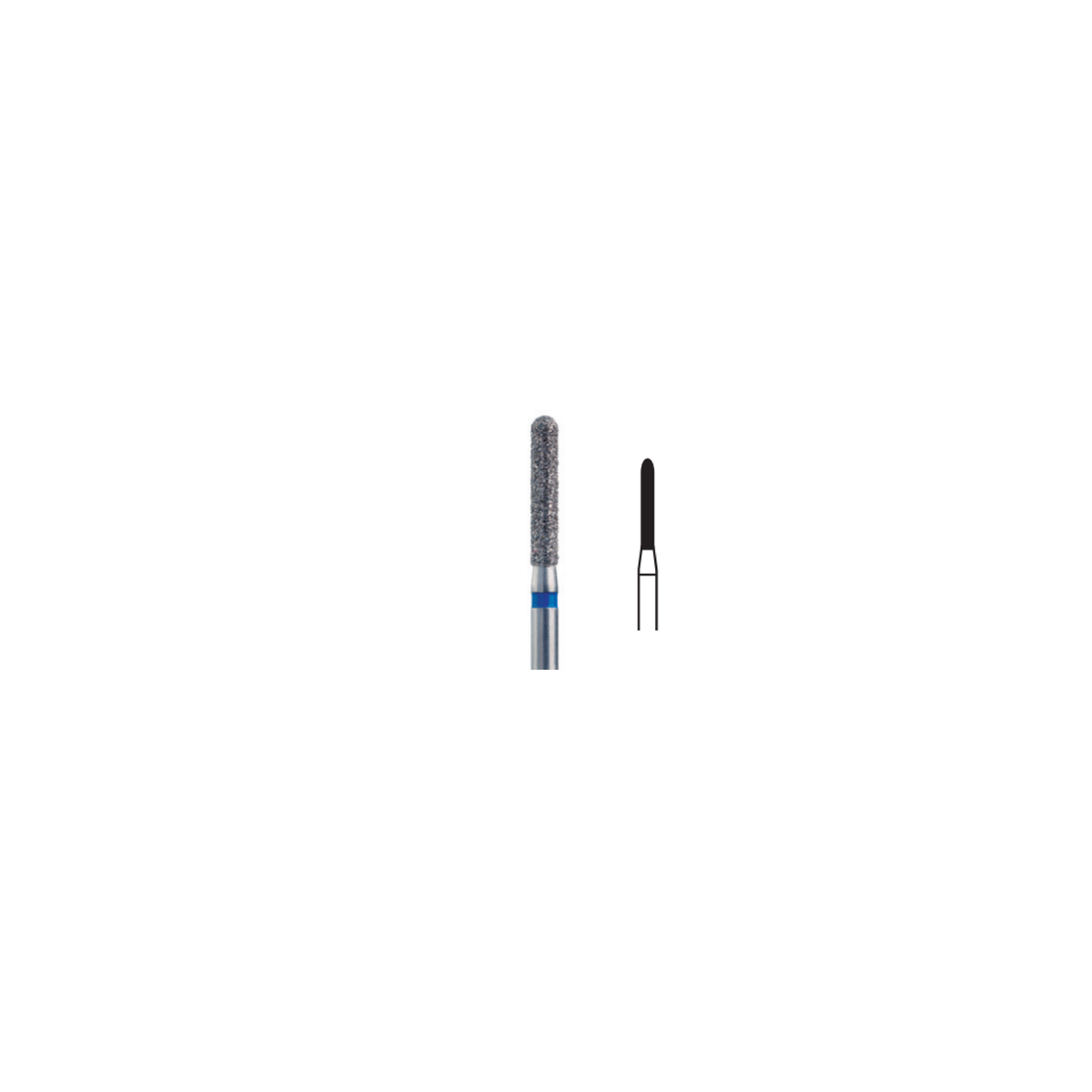 Fresa Diamante Cilindrica Red Md L Friction Grip 1.2 mm 5Pz P10 D 141-012 - producto dental BIGtree