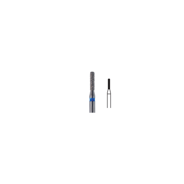 Fresa Diamante Cilindro Borde Red Ch Friction Grip 1.0 mm 5Pz P11 D 156-010 - producto dental BIGtree