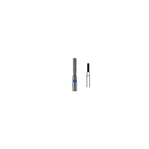 Fresa Diamante Cilindro Borde Red Ch Friction Grip 1.2 mm 5Pz P11 D 156-012