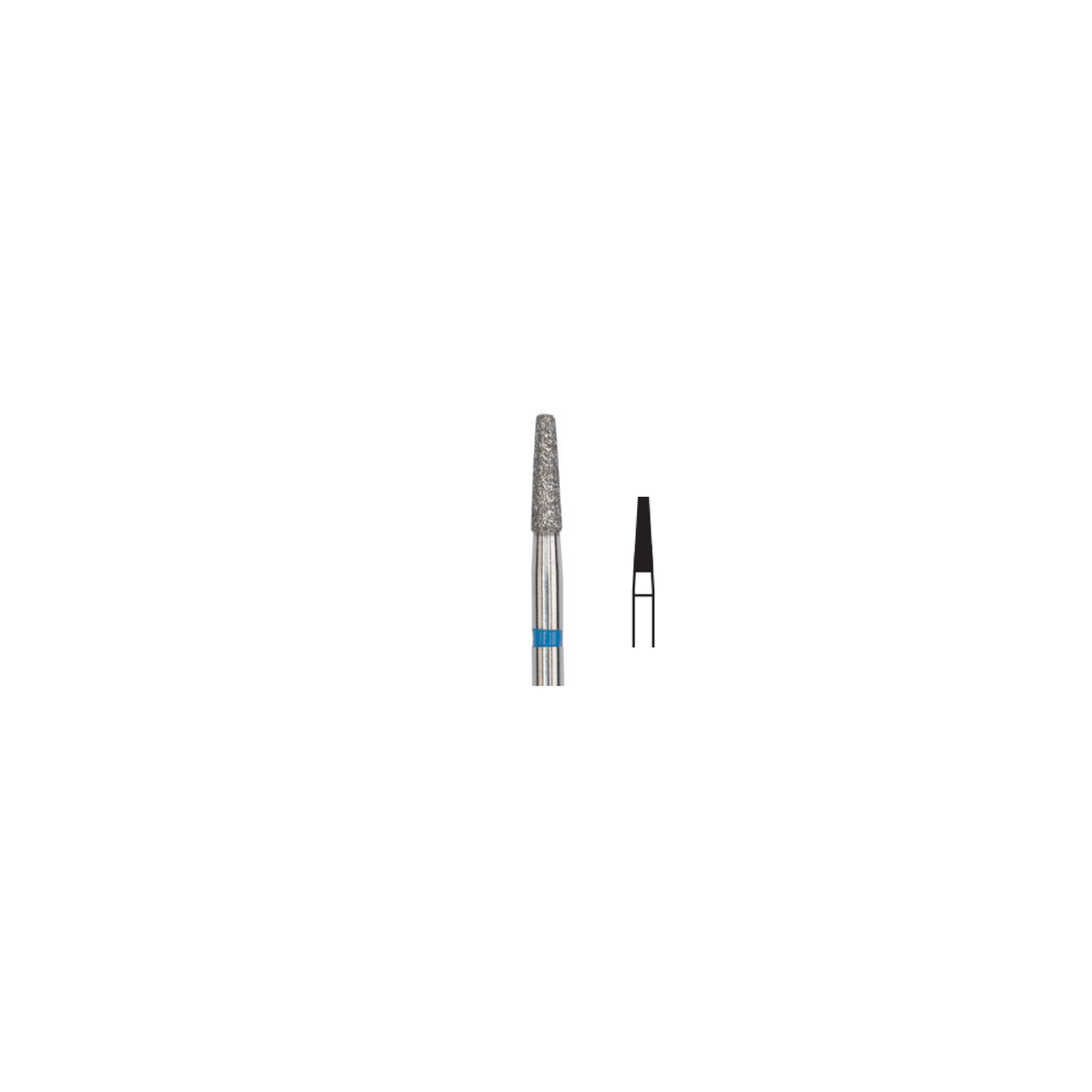 Fresa Diamante Conica Plana Ch Tc Friction Grip 1.6Az 5Pz P25 D 171-016 - producto dental BIGtree