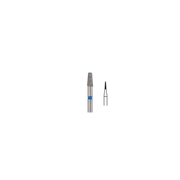 Fresa Diamante Conica Plana Corta Friction Grip 0.9 mm 5Pz P12 D 170-009 - producto dental BIGtree