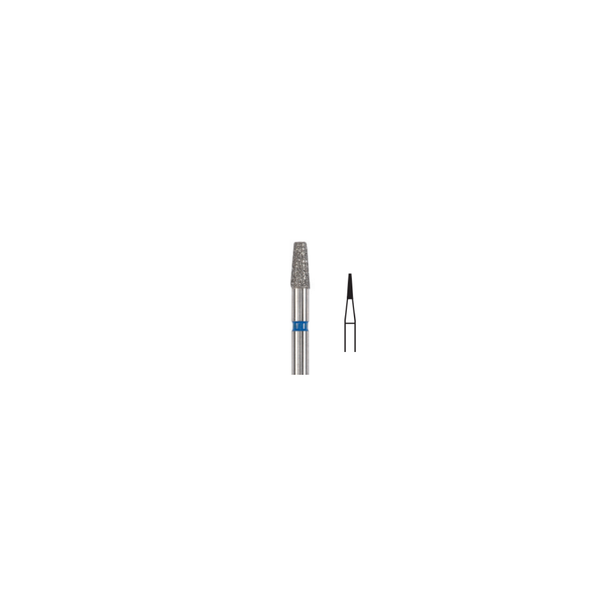 Fresa Diamante Conica Plana Corta Friction Grip 1.2 mm 5Pz P12 D 170-012 - producto dental BIGtree