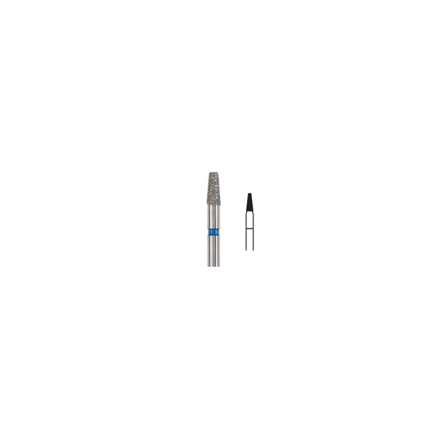 Fresa Diamante Conica Plana Corta Friction Grip 1.6 mm 5Pz P12 D 170-016 - producto dental BIGtree