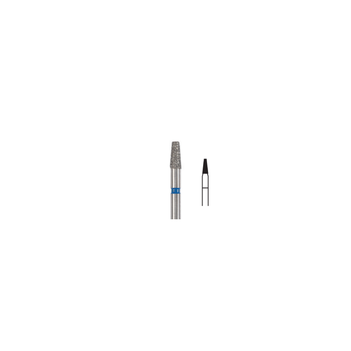 Fresa Diamante Conica Plana Corta Friction Grip 1.6 mm 5Pz P12 D 170-016