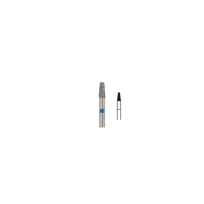 Fresa Diamante Conica Plana Corta Friction Grip 1.8 mm 5Pz P12 D 170-018