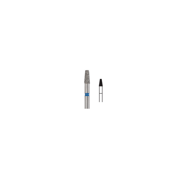 Fresa Diamante Conica Plana Corta Friction Grip 2.1 mm 5Pz P12 D 170-021 - producto dental BIGtree