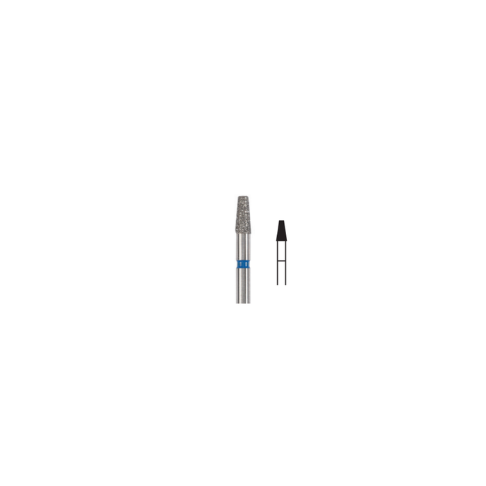 Fresa Diamante Conica Plana Corta Friction Grip 2.1 mm 5Pz P12 D 170-021