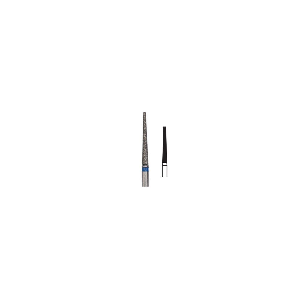Fresa Diamante Conica Plana Gd L Friction Grip 1.4 mm 5Pz P13 D 174-014 - producto dental BIGtree