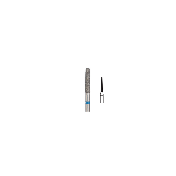 Fresa Diamante Conica Plana Md Friction Grip 1.2 mm 5Pz P13 D 172-012 - producto dental BIGtree