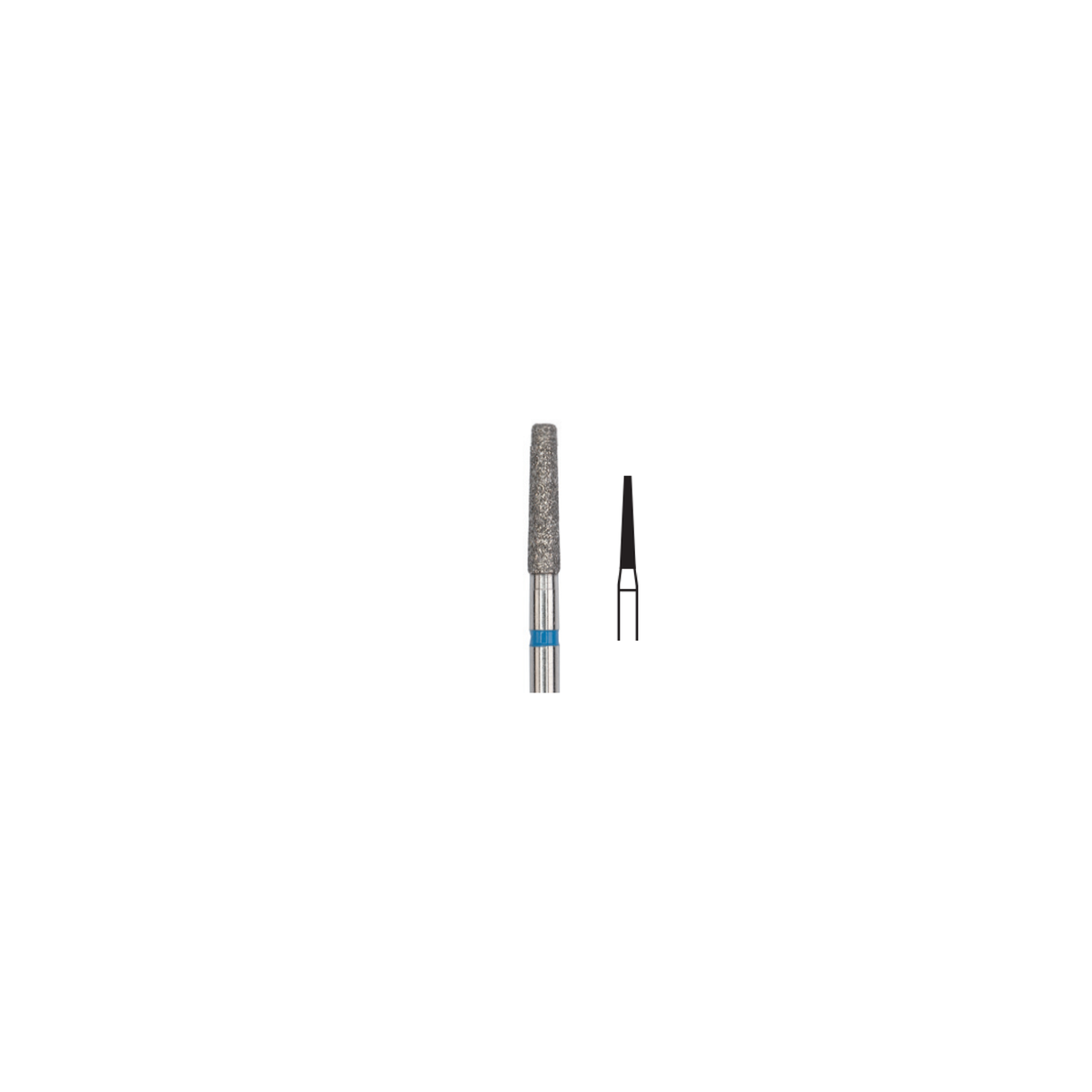 Fresa Diamante Conica Plana Md Friction Grip 1.4 mm 5Pz P13 D 172-014 - producto dental BIGtree