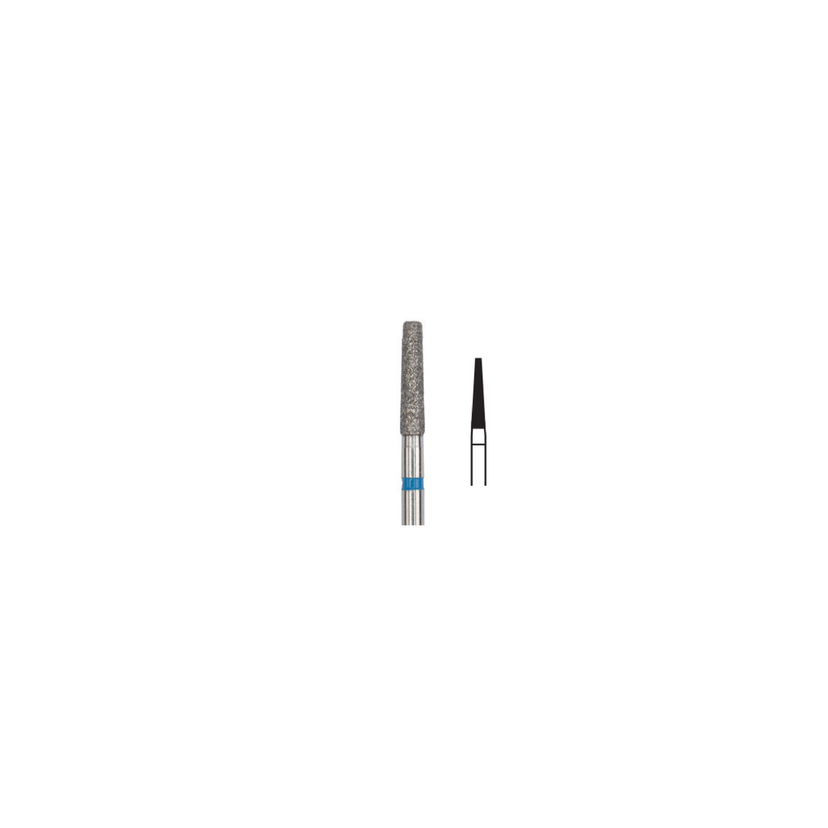 Fresa Diamante Conica Plana Md Friction Grip 1.6 mm 5Pz P13 D 172-016 - producto dental BIGtree