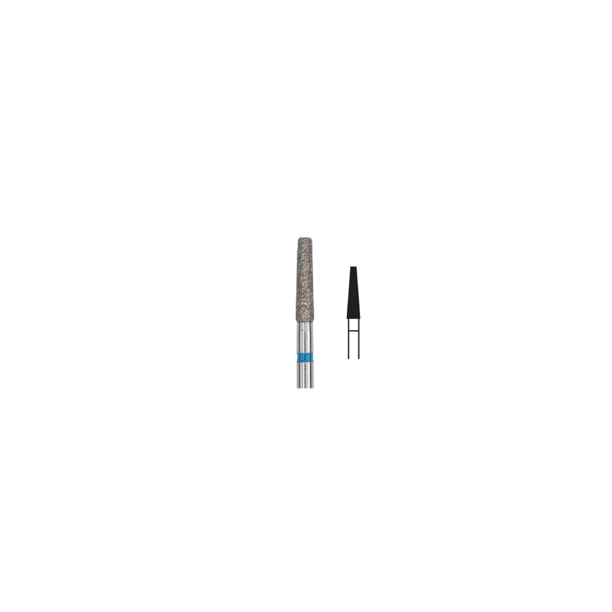 Fresa Diamante Conica Plana Md Friction Grip 2.1 mm 5Pz P13 D 172-021 - producto dental BIGtree