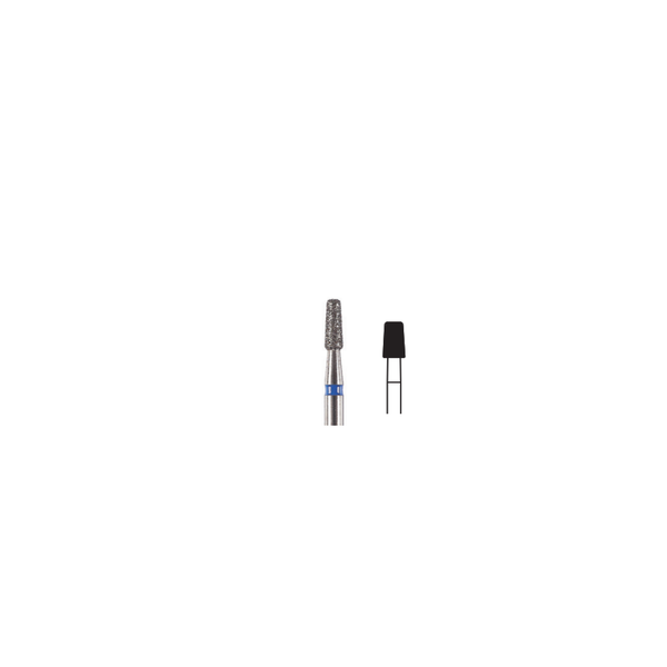 Fresa Diamante Conica Plana Red Ch Friction Grip 2.5 mm 5Pz P21 D 544-025 - producto dental BIGtree