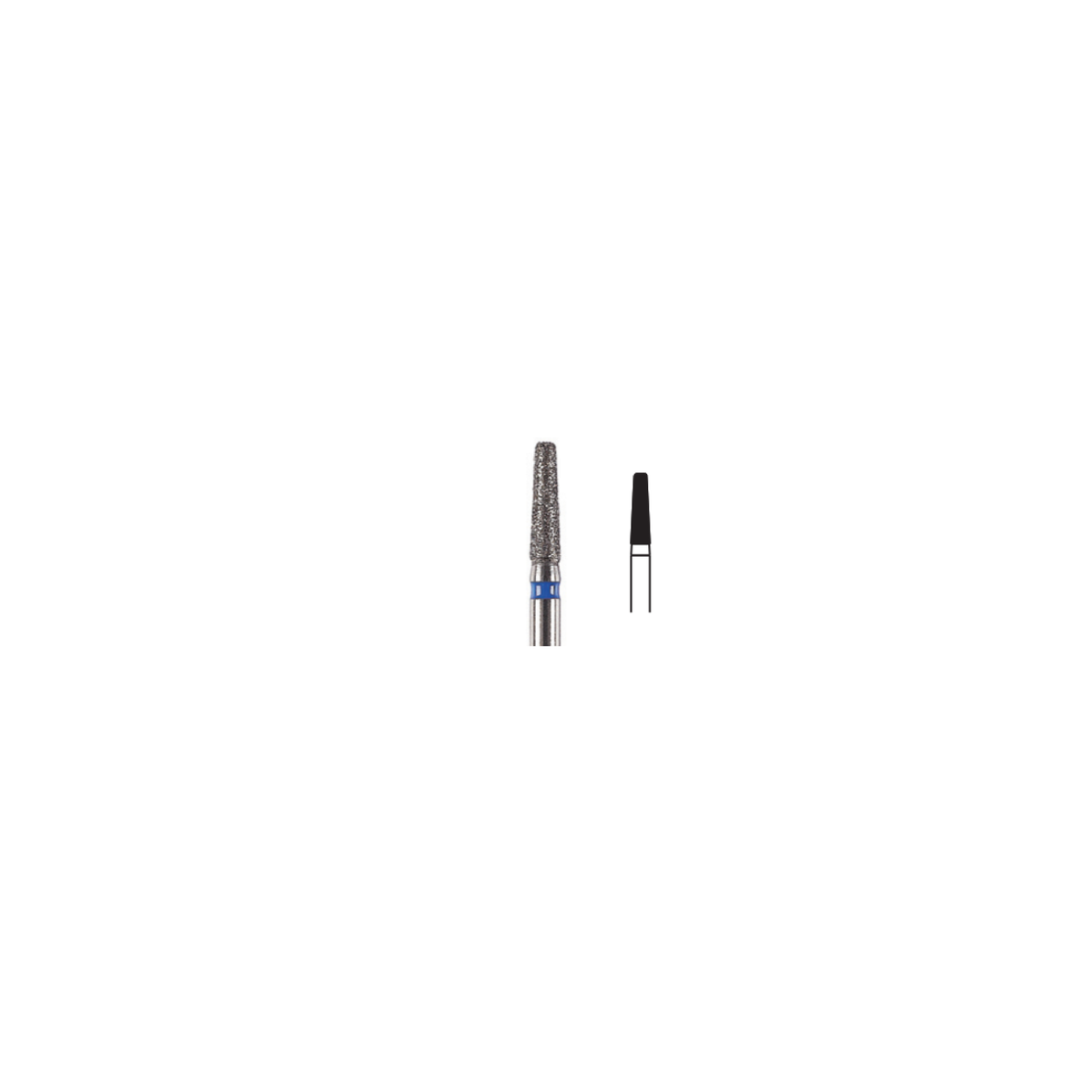 Fresa Diamante Conica Plana Red Md Friction Grip 1.8 mm 5Pz P21 D 545-018 - producto dental BIGtree