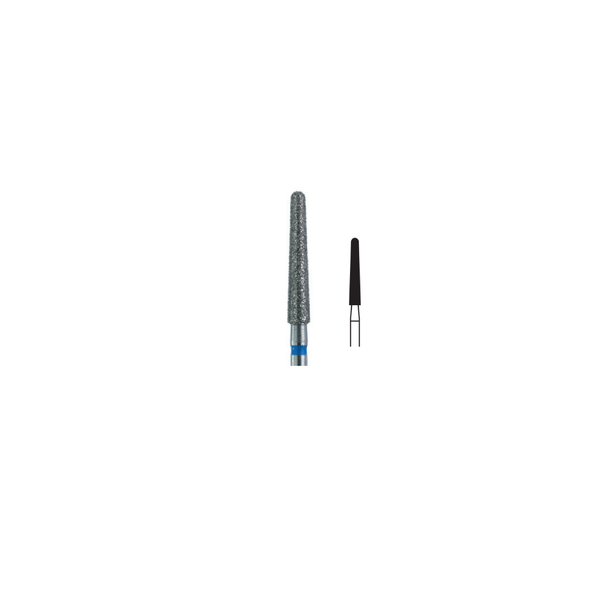 Fresa Diamante Conica Red Friction Grip 2.1 mm 5Pz P27 D 198-021 - producto dental BIGtree