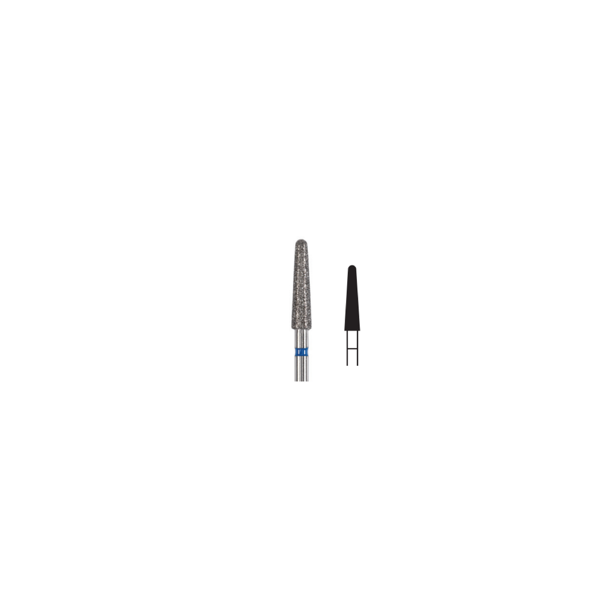 Fresa Diamante Conica Red Gd Friction Grip 2.4 mm 5 Pzp 14 D 199-024 - producto dental BIGtree