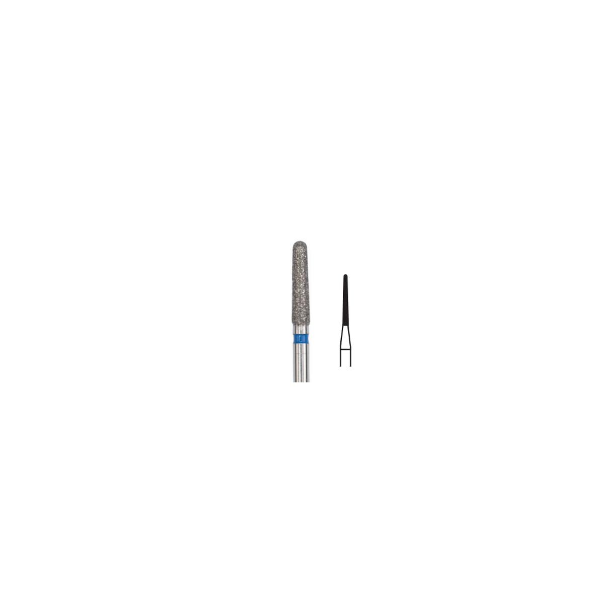 Fresa Diamante Conica Red Md Friction Grip 1.0 mm 5Pz P14 D 198-010 - producto dental BIGtree