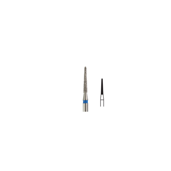 Fresa Diamante Conica Red Md Friction Grip 1.2 mm 5Pz P15 D 223-012 - producto dental BIGtree