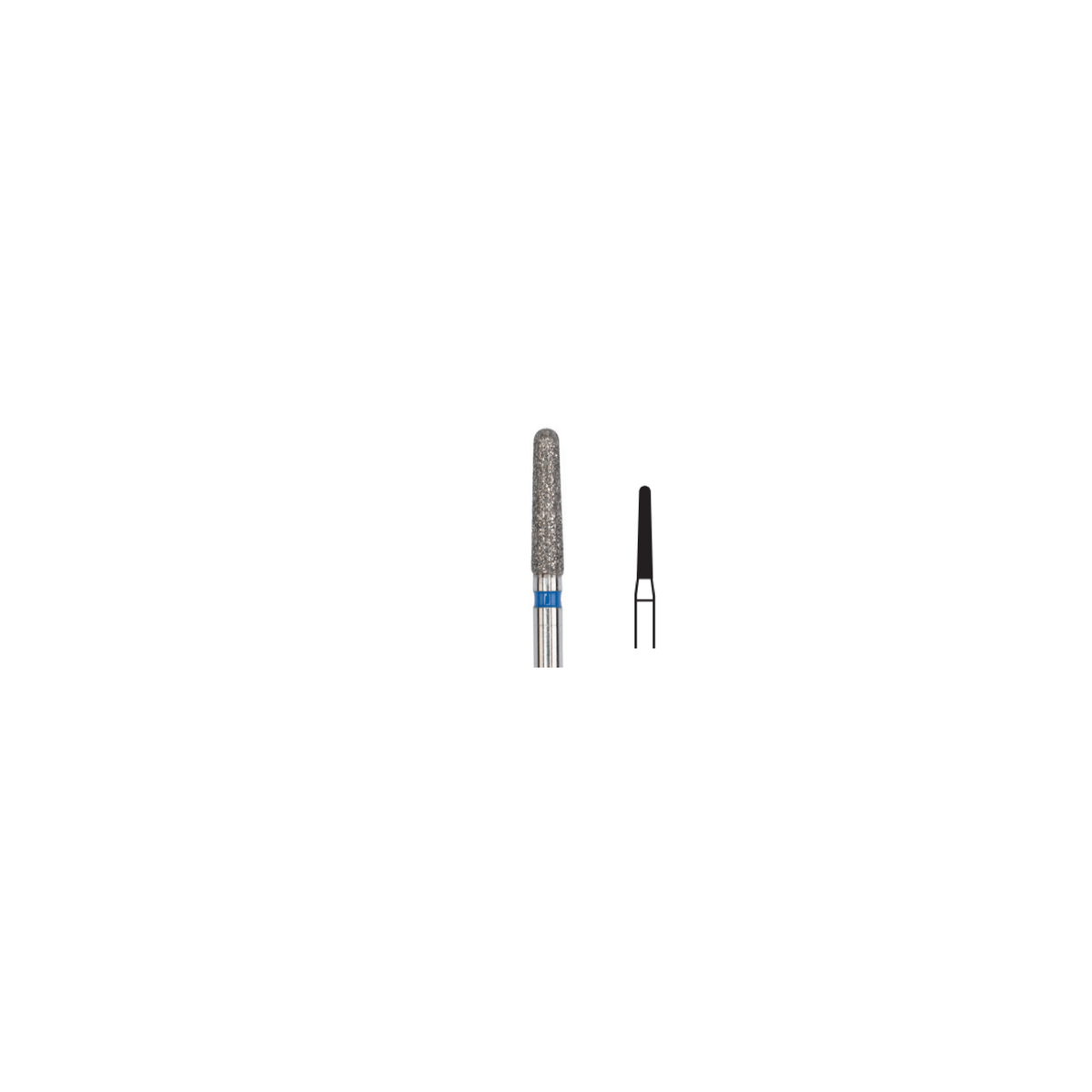 Fresa Diamante Conica Red Tc Friction Grip 1.4 mm 5Pz P25 D 198-014 - producto dental BIGtree