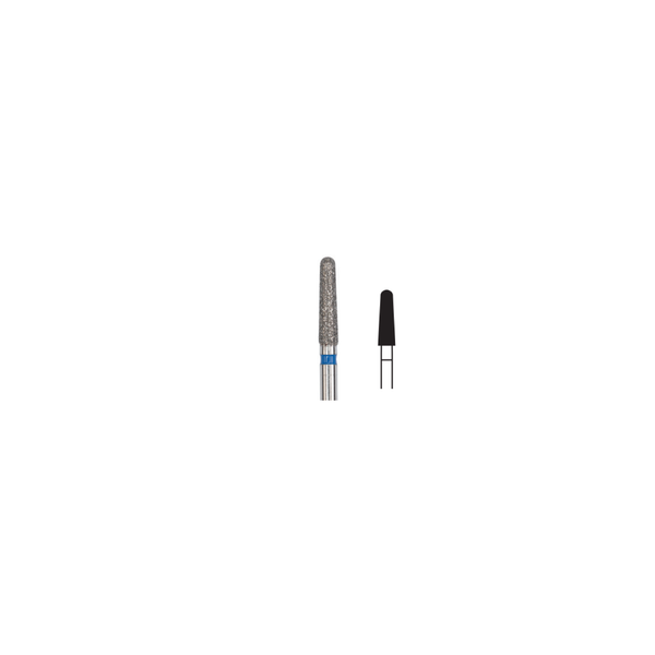 Fresa Diamante Conica Red Tc Friction Grip 2.5 mm 5Pz P25 D 198-025 - producto dental BIGtree