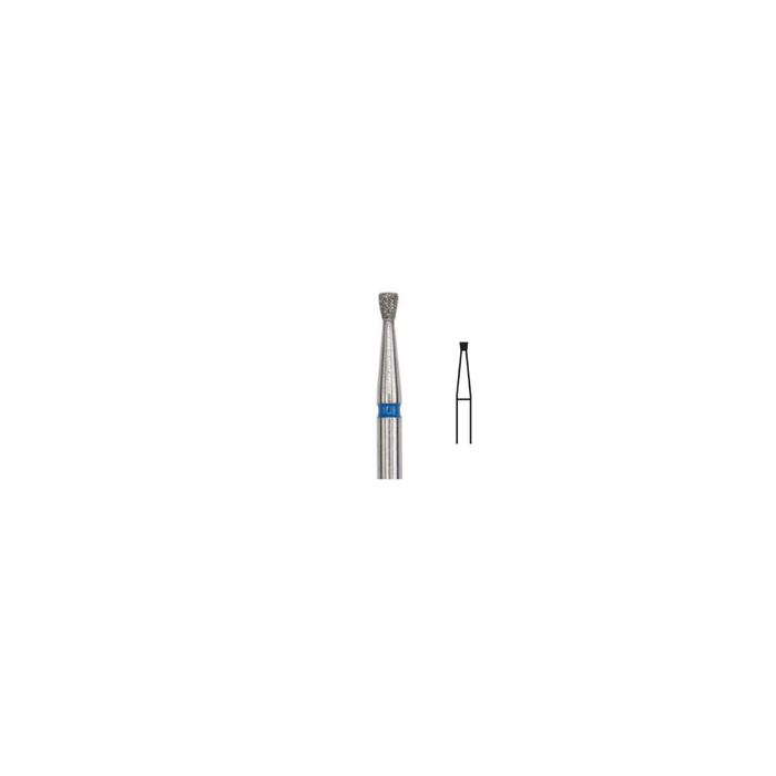 Fresa Diamante Cono Invertido Ch Friction Grip 1.0 mm 5Pz P6 D 010-010