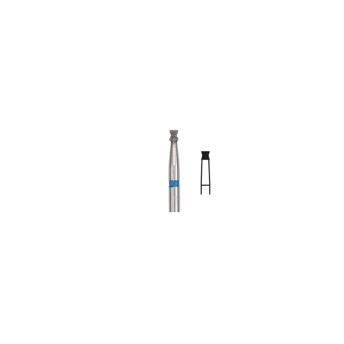 Fresa Diamante Cono Invertido Doble Friction Grip 1.8 mm 5Pz P7 D 032-016 - producto dental BIGtree