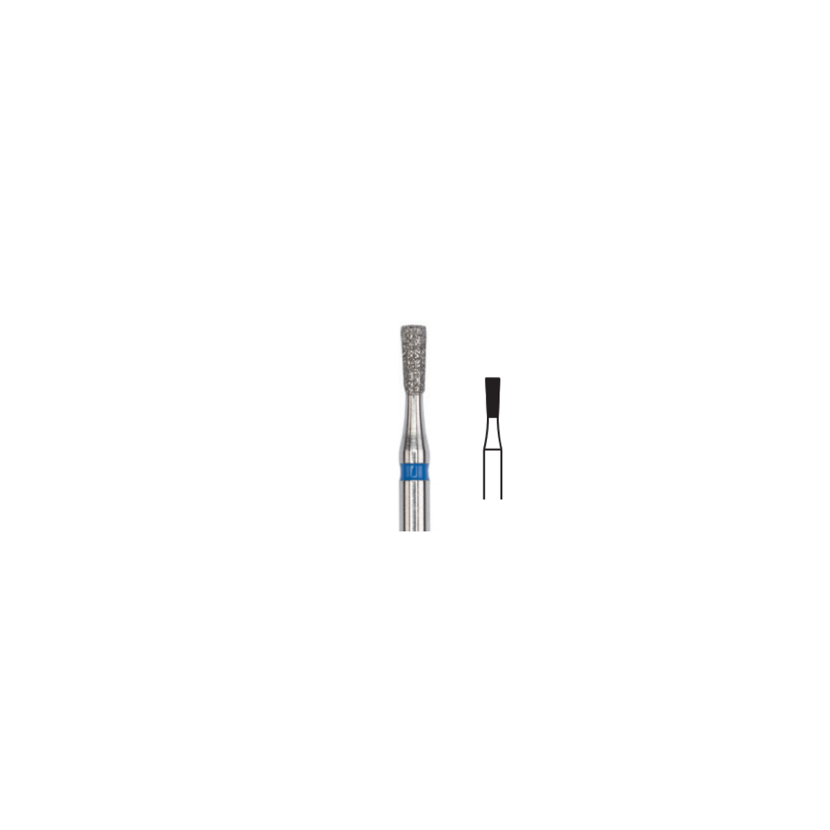 Fresa Diamante Cono Invertido Md Friction Grip 1.4 mm 5Pz P16 D 225-014 - producto dental BIGtree