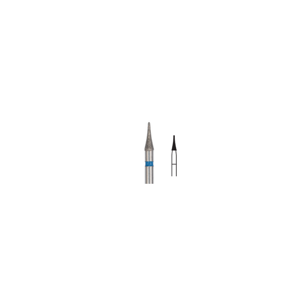 Fresa Diamante Flama Conica N Friction Grip 1.6 mm 5Pz P20 D 465-016 - producto dental BIGtree